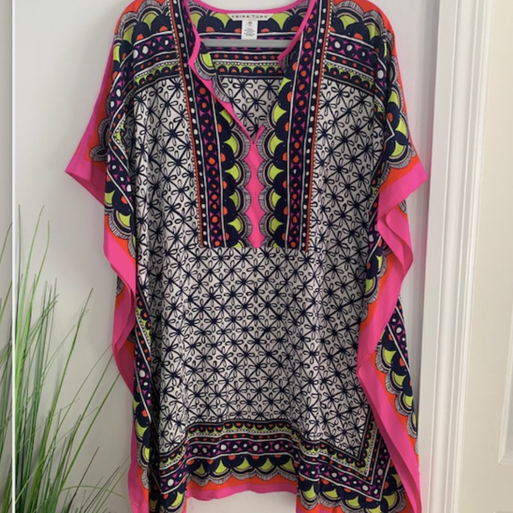 Trina Turk Silk Cover Up